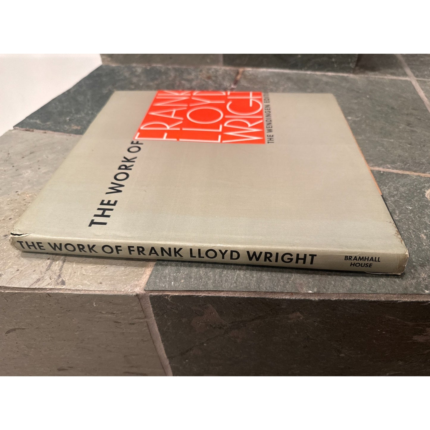 The Work of Frank Lloyd Wright Wendingen Edition 1965 Horizon Press Hardcover