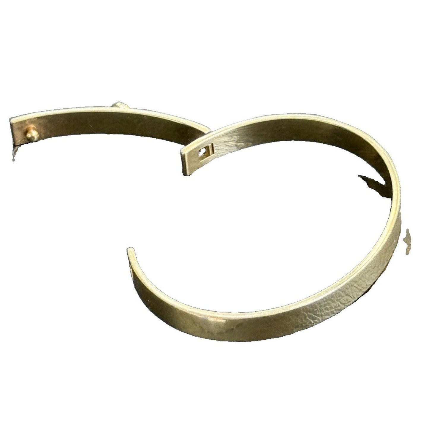 Hermes Collier de Chien CDC Bangle Bracelet 18k Yellow Gold Large Size LG