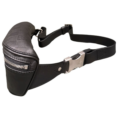 Louis Vuitton Campus Bumbag N40298 Damier Infini Onyx Black Leather Belt Bag LV