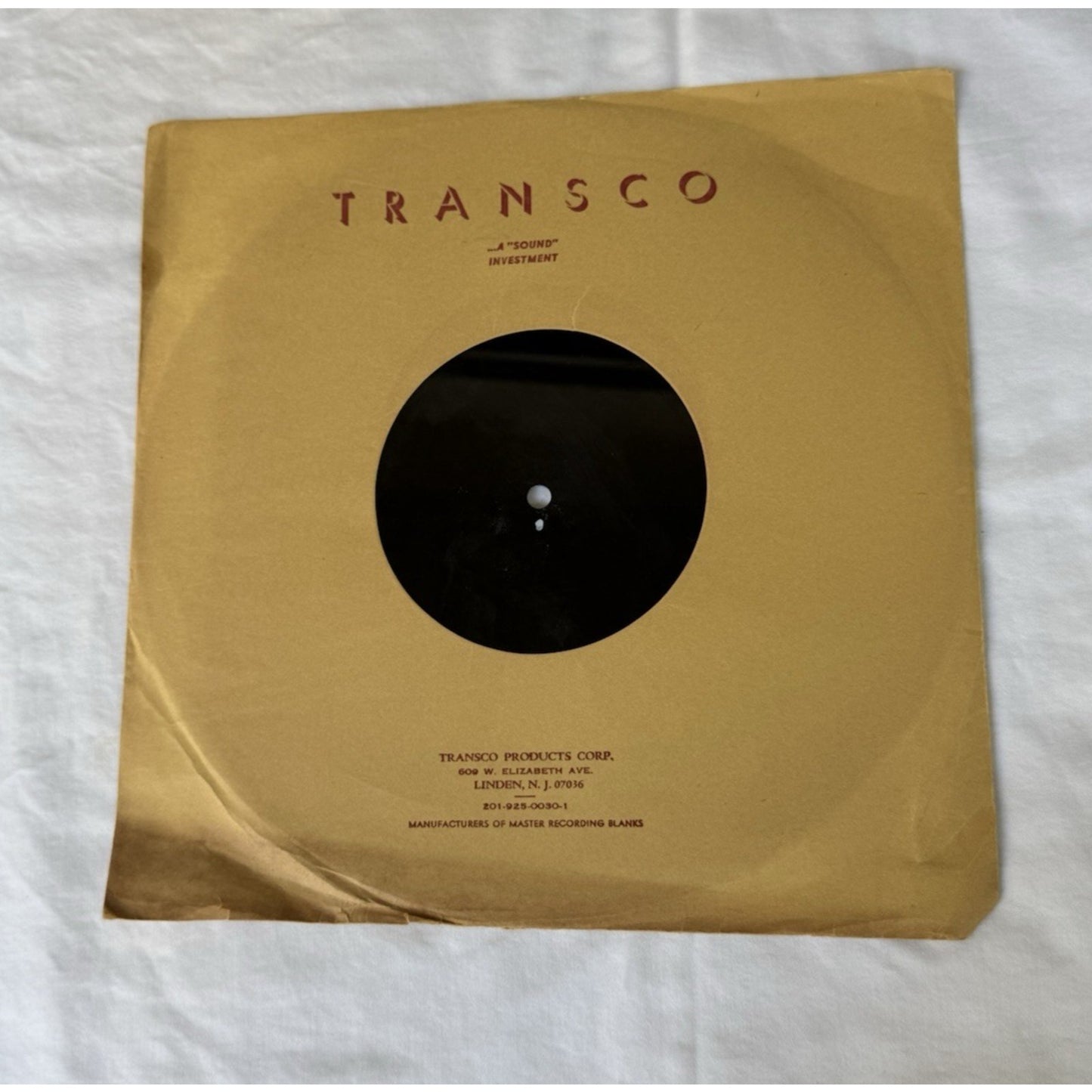 Jeff Barry Ent Friend in the City 1969 Acetate Test Pressing 45 RPM RCA Custom