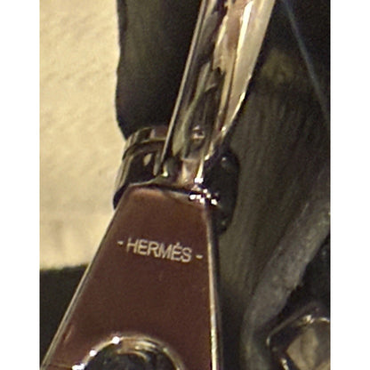 Hermes Evelyne III 29 PM Noir Black Clemence Leather Bag Palladium PHW COA