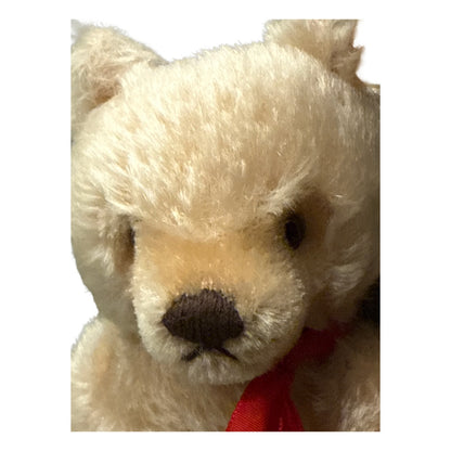 Vintage Steiff Mohair Masked Teddy Bear 001208 Jointed Toy Knopf Im Ohr Germany