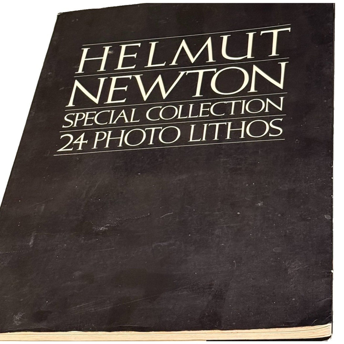 Helmut Newton Special Collection 24 Photo Lithos 1979 First Edition Book Folio