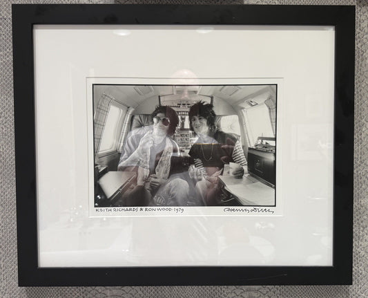  HENRY DILTZ SIGNED 11x14 Print | KEITH RICHARDS RON WOOD Rolling Stones 1979 