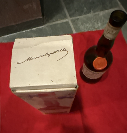 RARE Vintage EMPTY La Grande Passion Liqueur Bottle W/Box