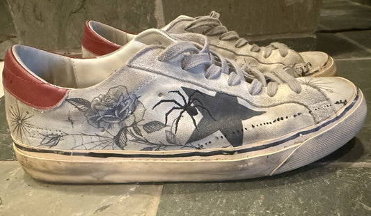 Golden Goose Dreamed By Dr. Woo Leather Sneakers Men EU 43 LE 8777/1000