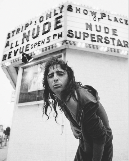Neal Preston Signed Alice Cooper L.A. 1977 Photo Print #4/50  FRAMED 29.5x23.25