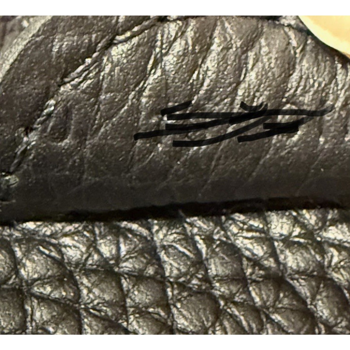 Hermes Evelyne III 29 PM Noir Black Clemence Leather Bag Palladium PHW COA