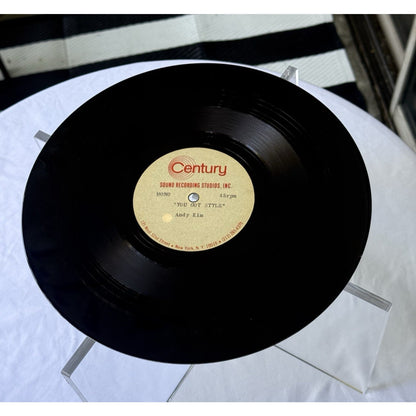 Andy Kim You Girl 1969 Acetate Test Pressing 45 RPM Sound Studios Jeff Barry