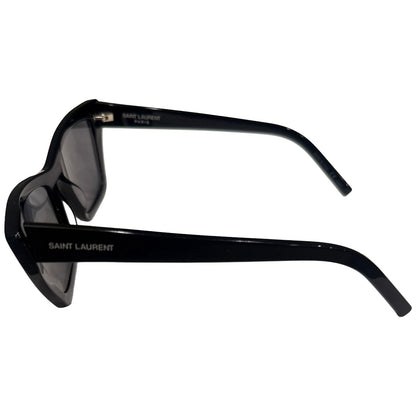 Saint Laurent Mica Sunglasses Black Cat Eye Eyeglasses Frame Designer Lux