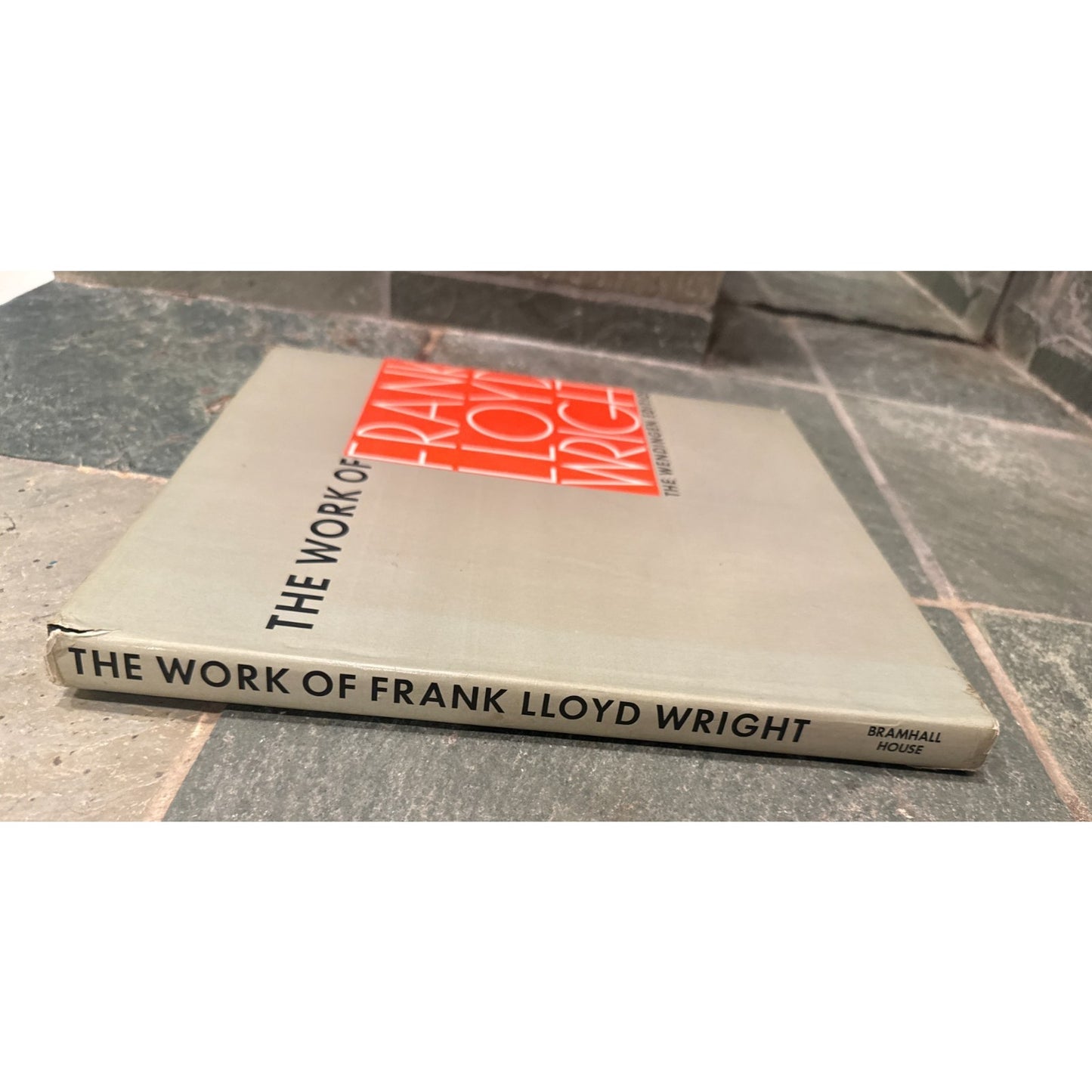 The Work of Frank Lloyd Wright Wendingen Edition 1965 Horizon Press Hardcover