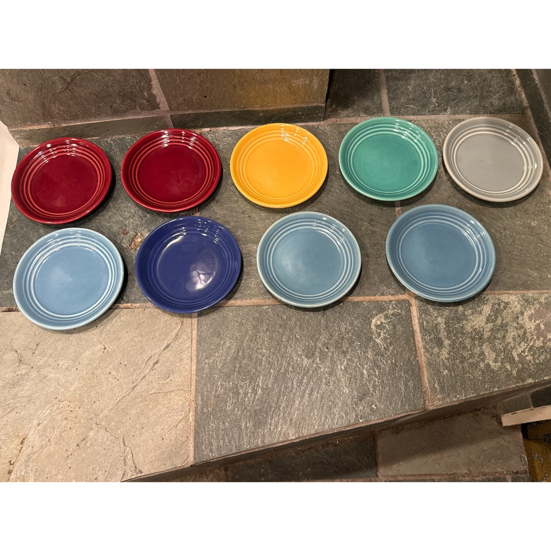 Vintage Bauer Pottery Ringware 6 inch Bread Butter Plates Choose Color Quantity