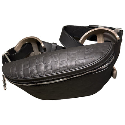 Louis Vuitton Campus Bumbag N40298 Damier Infini Onyx Black Leather Belt Bag LV