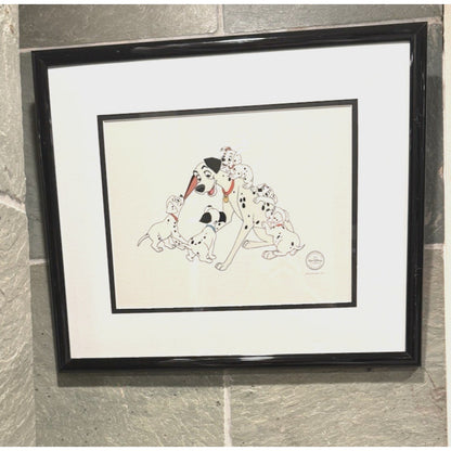 Disney 101 Dalmatians Reunited Bongo Limited Edition Sericel Framed COA 1993