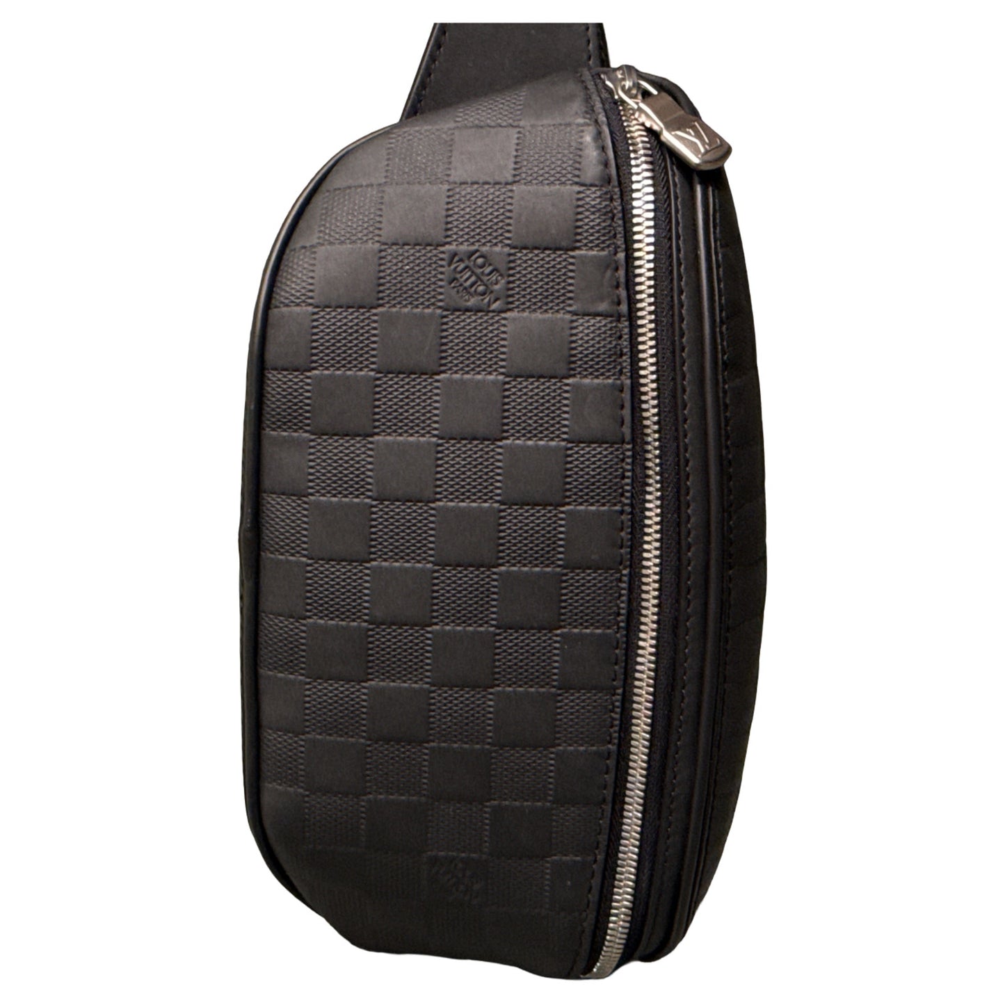 Louis Vuitton Campus Bumbag N40298 Damier Infini Onyx Black Leather Belt Bag LV