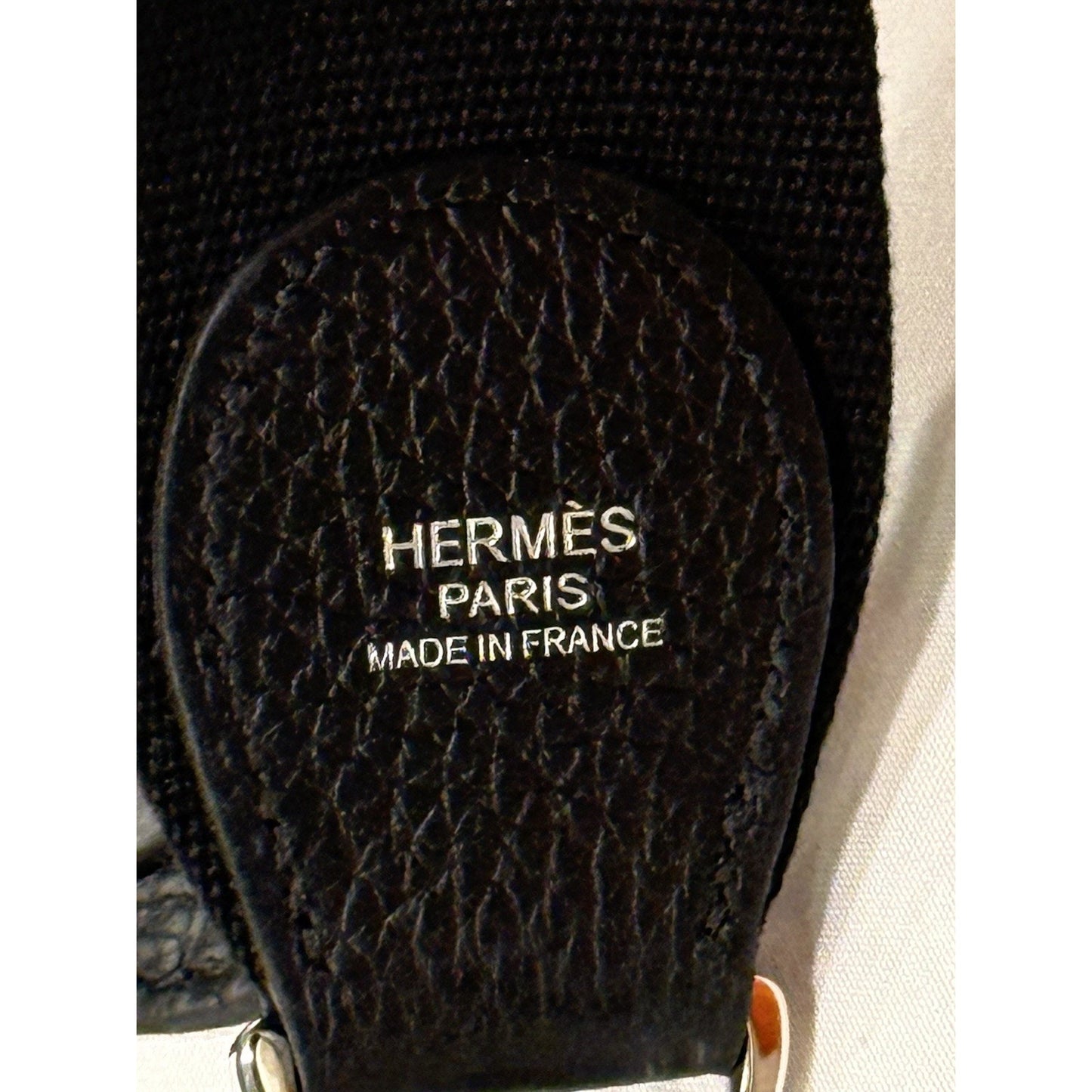 Hermes Evelyne III 29 PM Noir Black Clemence Leather Bag Palladium PHW COA