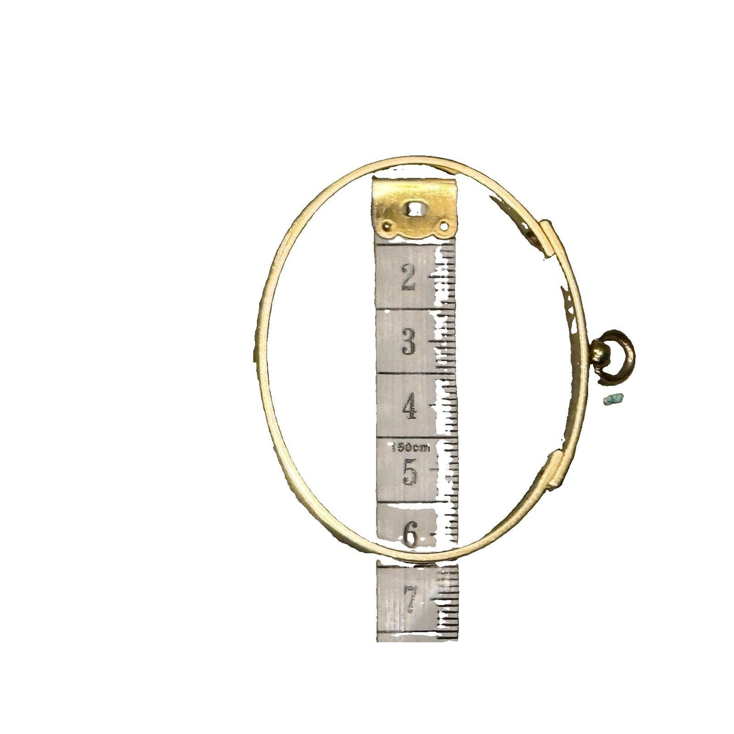 Hermes Collier de Chien CDC Bangle Bracelet 18k Yellow Gold Large Size LG