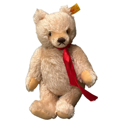 Vintage Steiff Mohair Masked Teddy Bear 001208 Jointed Toy Knopf Im Ohr Germany