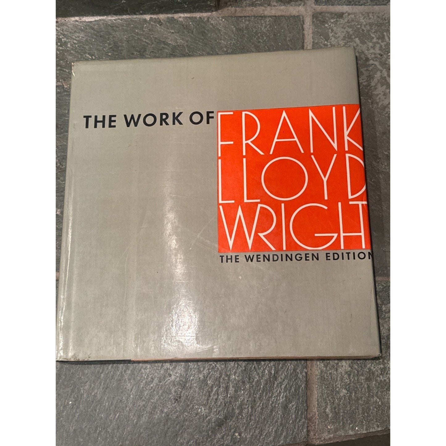 The Work of Frank Lloyd Wright Wendingen Edition 1965 Horizon Press Hardcover