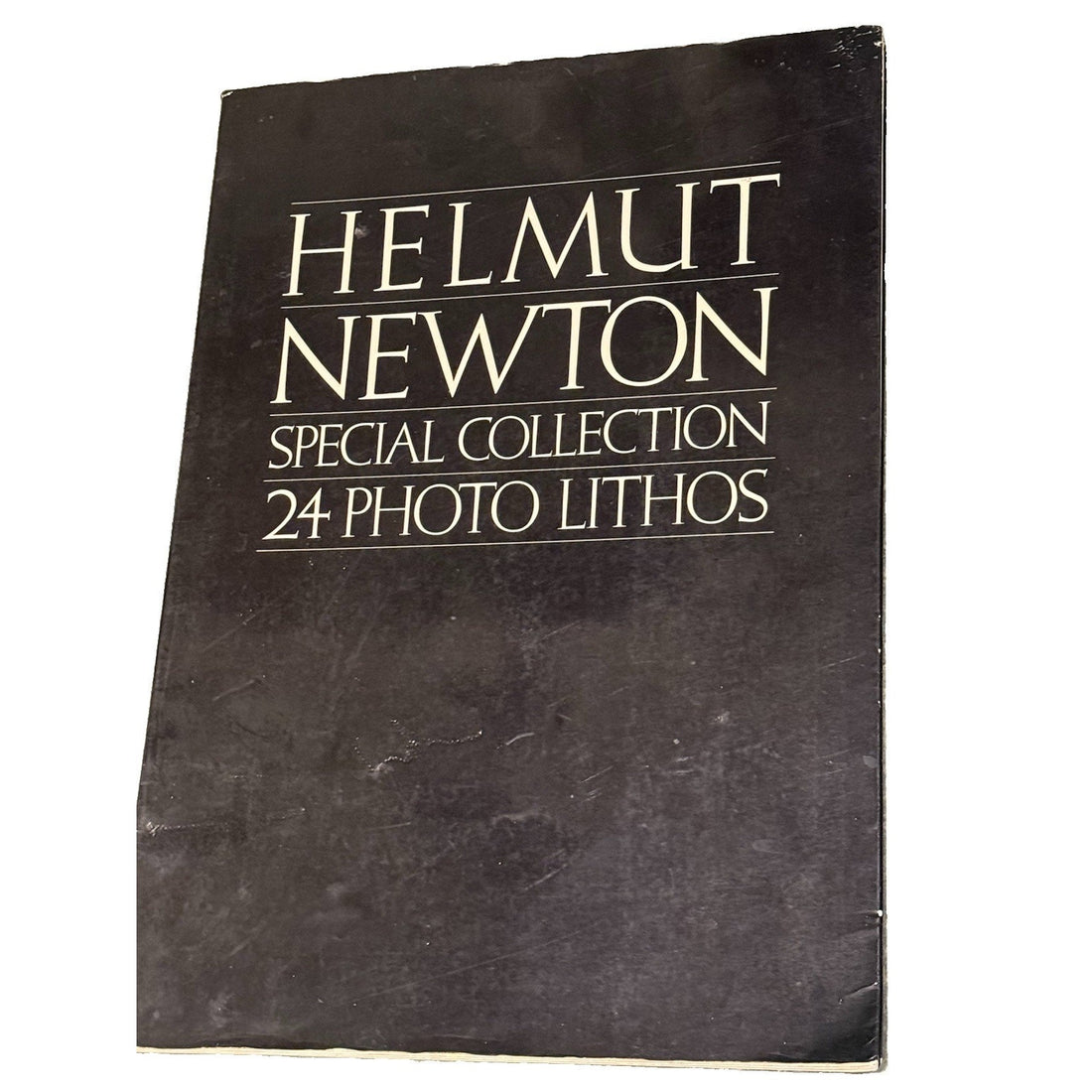 Helmut Newton Special Collection 24 Photo Lithos 1979 First Edition Book Folio