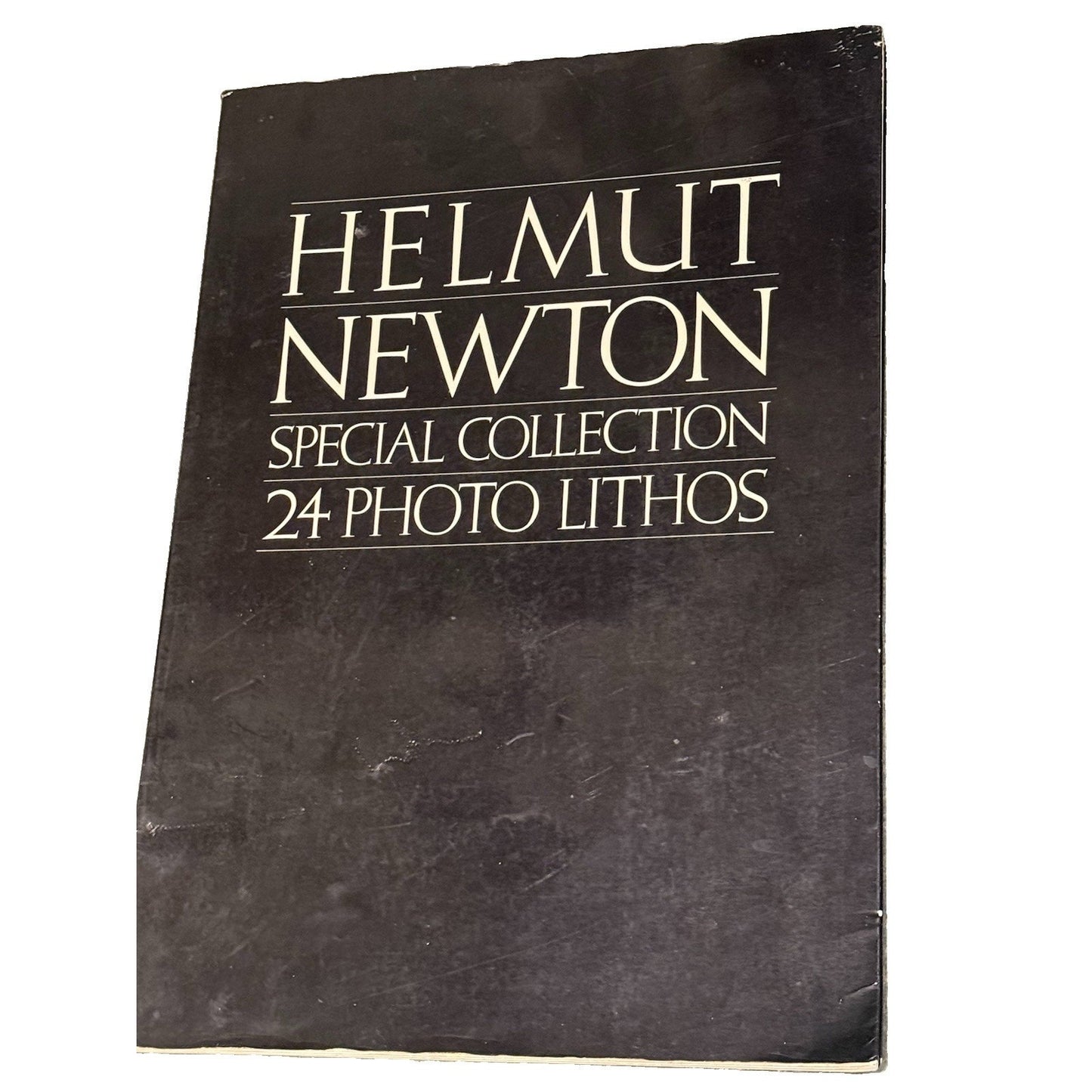 Helmut Newton Special Collection 24 Photo Lithos 1979 First Edition Book Folio