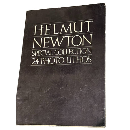 Helmut Newton Special Collection 24 Photo Lithos 1979 First Edition Book Folio