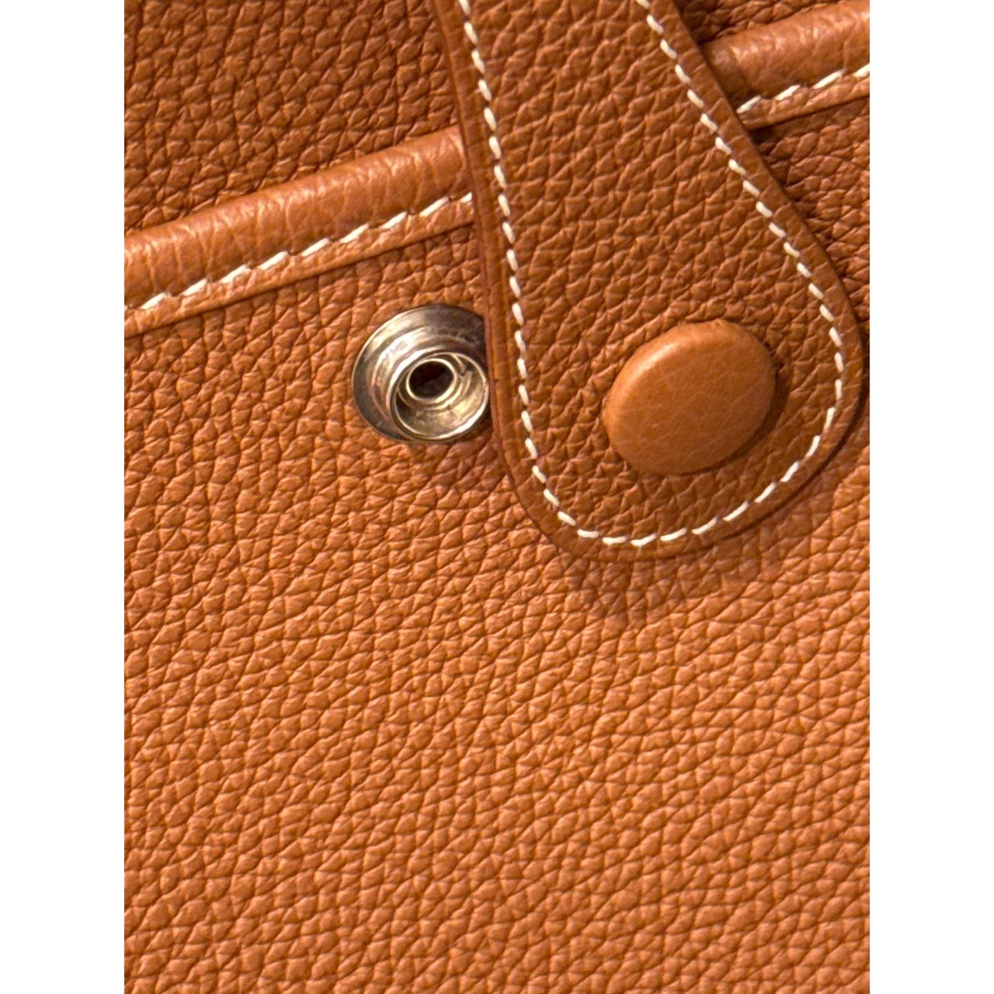 Hermes Evelyne III 29 PM Gold Clemence Leather Bag Palladium PHW 2022 Receipt