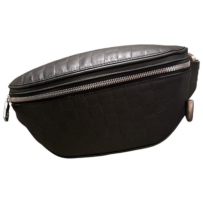 Louis Vuitton Campus Bumbag N40298 Damier Infini Onyx Black Leather Belt Bag LV