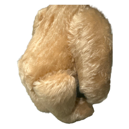 Vintage Steiff Mohair Masked Teddy Bear 001208 Jointed Toy Knopf Im Ohr Germany