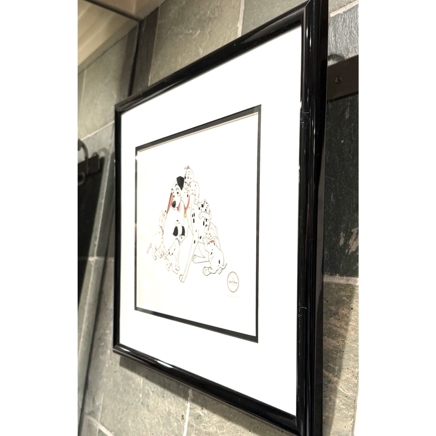 Disney 101 Dalmatians Reunited Bongo Limited Edition Sericel Framed COA 1993