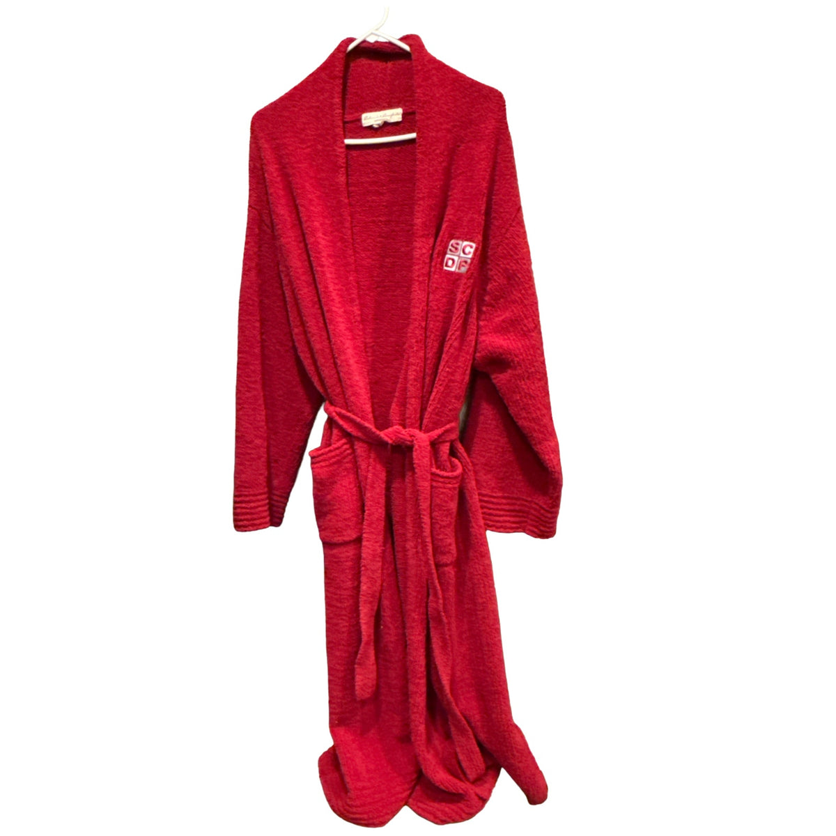 Mad Men TV Show Cast Crew Gift SCDP Logo Robe Colorado Clothing Luxury Knit L/XL