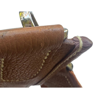 Hermes Evelyne III 29 PM Gold Clemence Leather Bag Palladium PHW 2022 Receipt